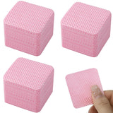 300 Stück Nagellackentferner Pads, Fusselfreie Nägel Wattepads Für Nägel Nagellackentferner Ubrousky na nehty Cleaner Gelnägel - Rosa