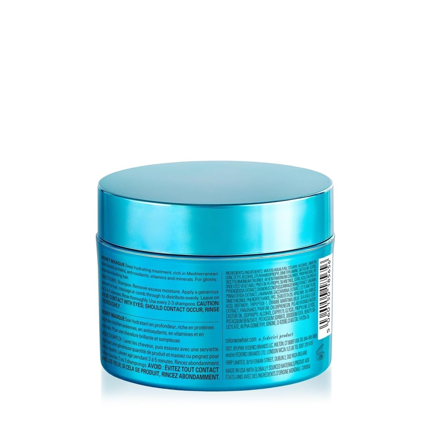 COLOR WOW Moisturizing Hair Mask Money 215 ml - maska pro suché a poškozené vlasy, hydratace vlasů - péče a tepelná ochrana vlasů, modrá Maska na vlasy Naty Shop