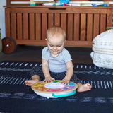 Baby Einstein, Hape, Cal's Smart Sounds Symphony Magic Touch Dřevěná elektronická hračka pro aktivity ve 3 jazycích (angličtina, francouzština a španělština), 3 režimy, od 6 měsíců Dětské hračky Naty Shop