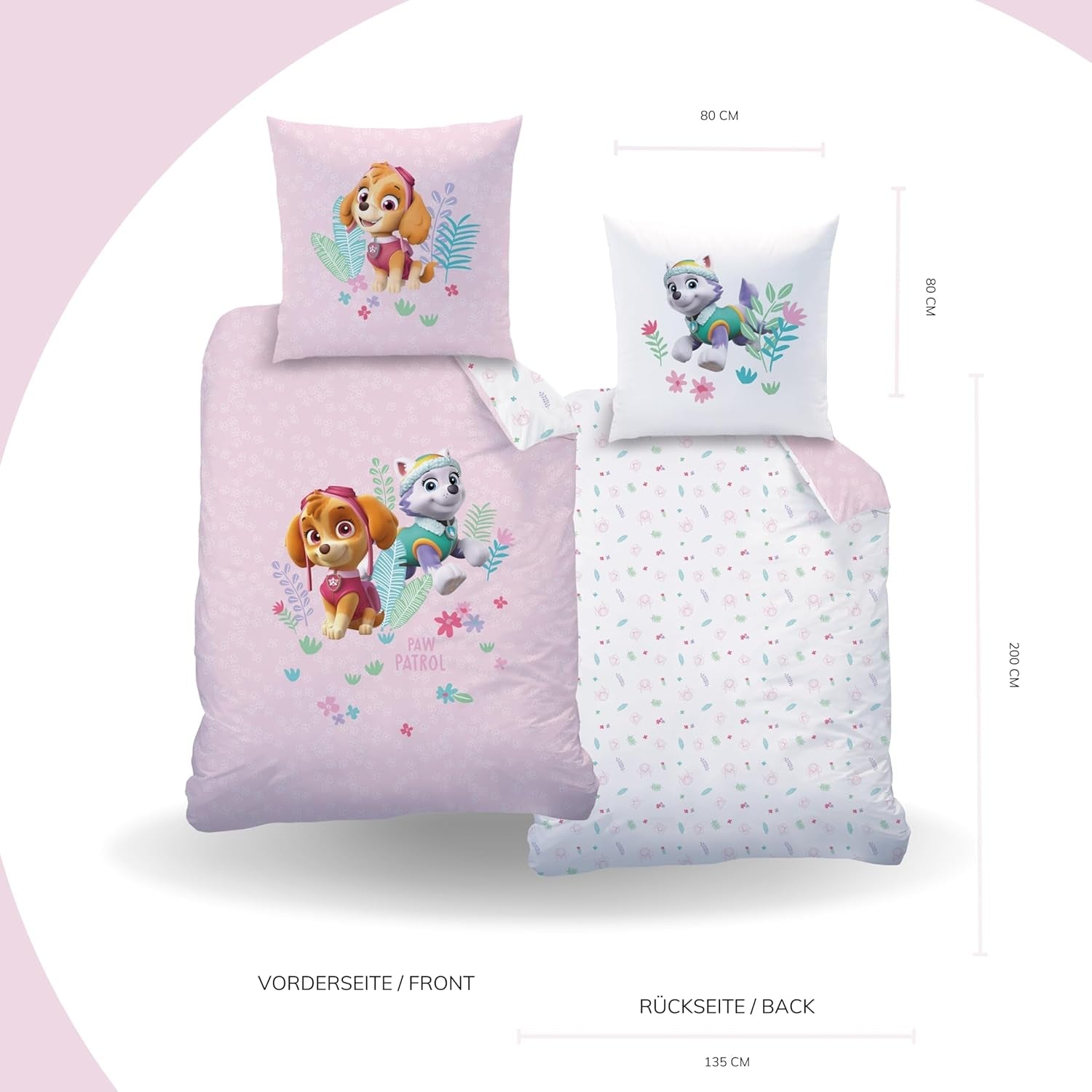 Povlečení, Paw Patrol, 100% bavlna Povlečení - dětské Naty Shop