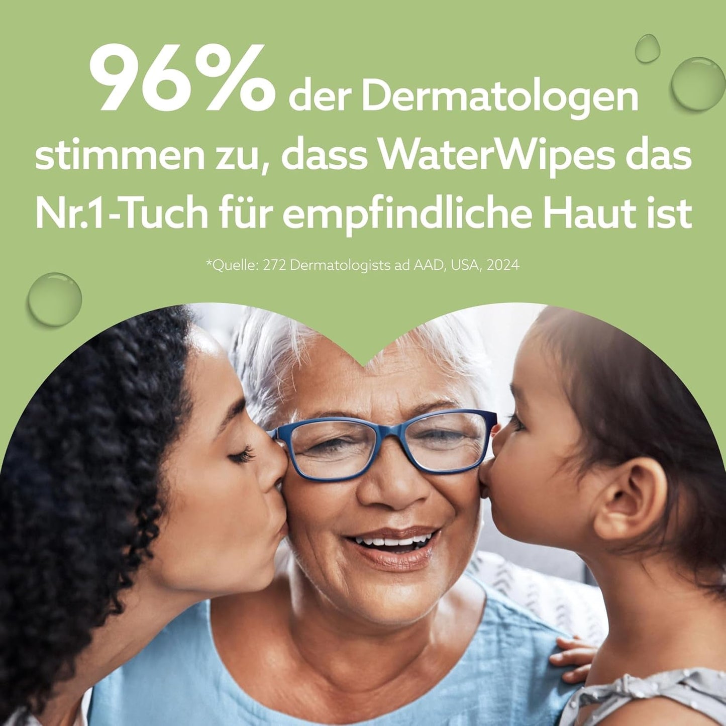 WaterWipes Sensitive+ vlhčené ubrousky pro kojence a batolata, počet 720 (12 balení), 3 v 1 čištění, péče, ochrana, 99,9 % vody, texturované čištění, bez parfemace