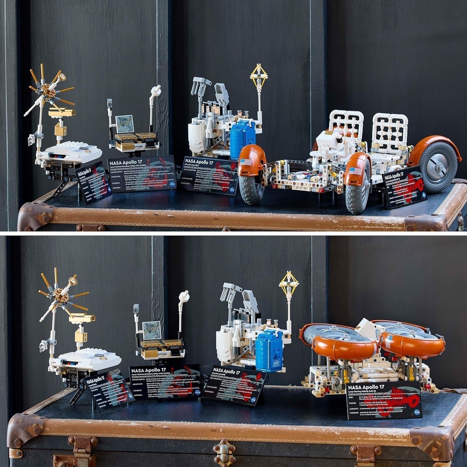 LEGO Technic NASA Apollo Lunar Roving Vehicle (LRV), Lunar Rover Model pro dospělé, Vesmírný sběratelský sběratel pro vědecké nadšence, Stavebnice, Model vesmírného vozidla 42182 Stavebnice Besuche den LEGO-Store