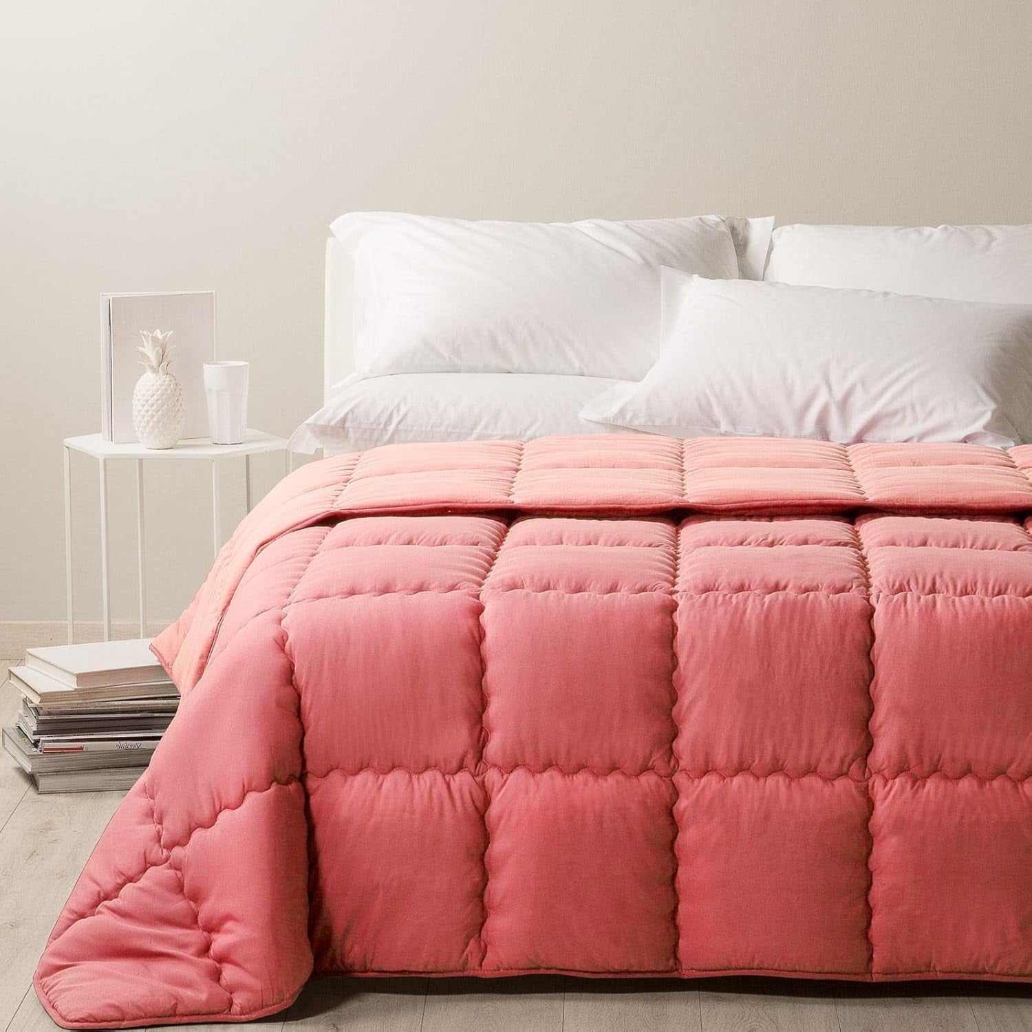 Caleffi Modern Peřiny a přikrývky Naty Shop Rose pink Singola Small
