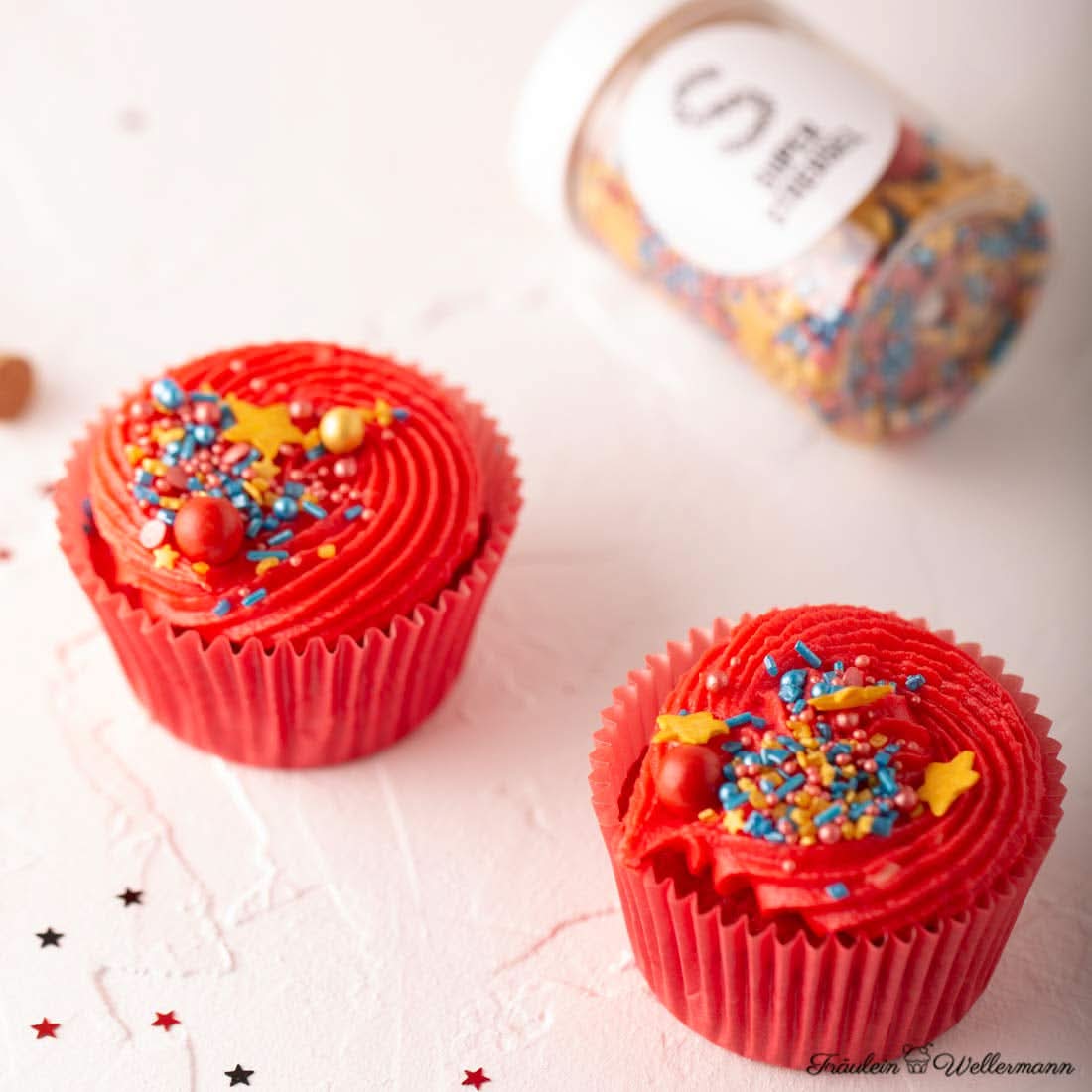 Super Streusel SuperErou, směs posypů, 90 gramů Sprinkles Naty Shop