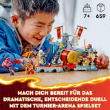 LEGO NINJAGO Tournament Arena Dobrodružná hračka pro děti Sada Ninja se 6 minifigurkami Kolekce stavebnice Dárek k narozeninám pro 7leté chlapce a dívky 71818 Stavebnice Besuche den LEGO-Store