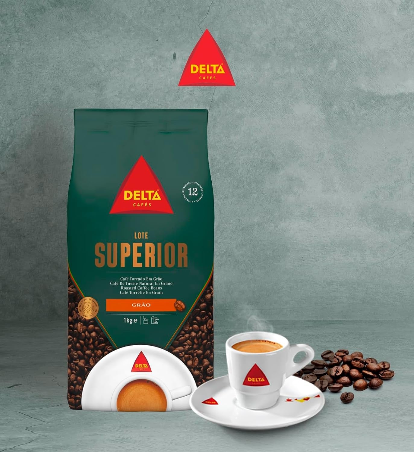 Šarže balení zrnková káva Delta Superior 1 kg