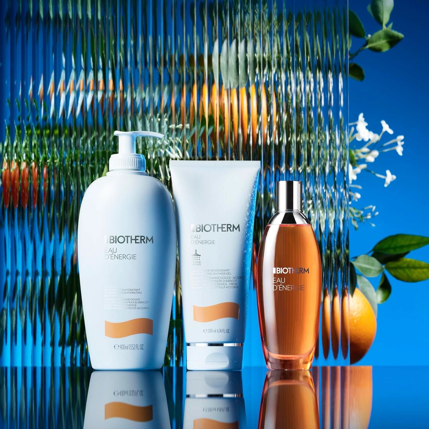 Biotherm Eau D'Énergie, Tělové mléko pro všechny typy pleti, 400 ml Kosmetika a kosmetika Naty Shop