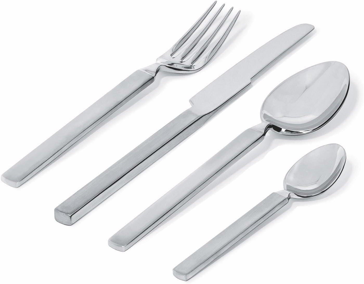 Alessi 4180S24 Sada suchých příborů 24 kusů Nerezová kuchyně Naty Shop