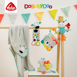 Fehn dětský pojízdný řetěz Panda Baby Mobile - dětský pojízdný řetízek s roztomilými figurkami - flexibilní závěsná hračka pro miminko - hračka do kočárku pro miminka a batolata od 0+ měsíců Baby Toys Naty Shop