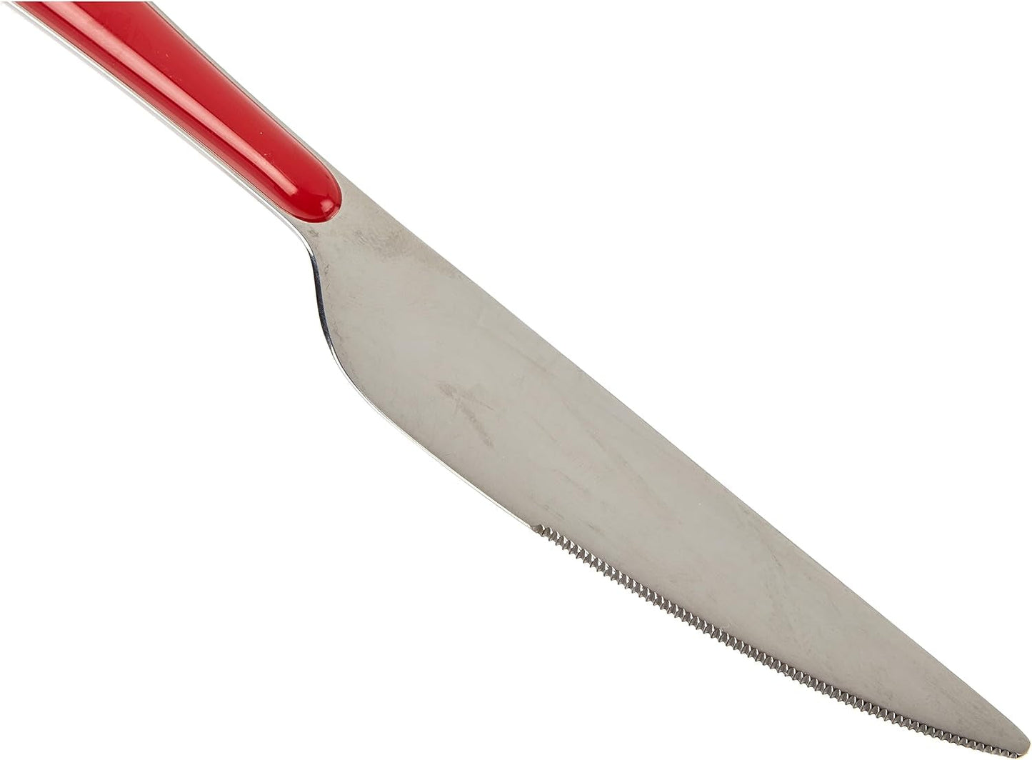 Sada příborů Bugatti Gioia, 24 kusů, červená Kitchen Naty Shop