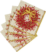 Třívrstvé papírové ubrousky 8070C, 20 kusů, 25 x 25 cm, pepř