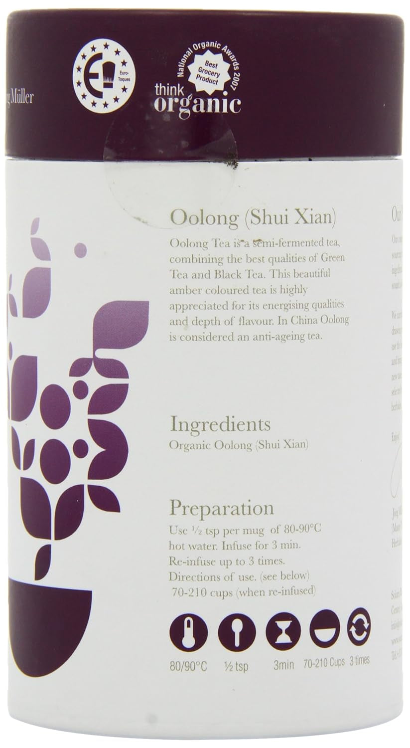 Organický oolong (Shui Xian), balení 1 ks (1 x 75 g)