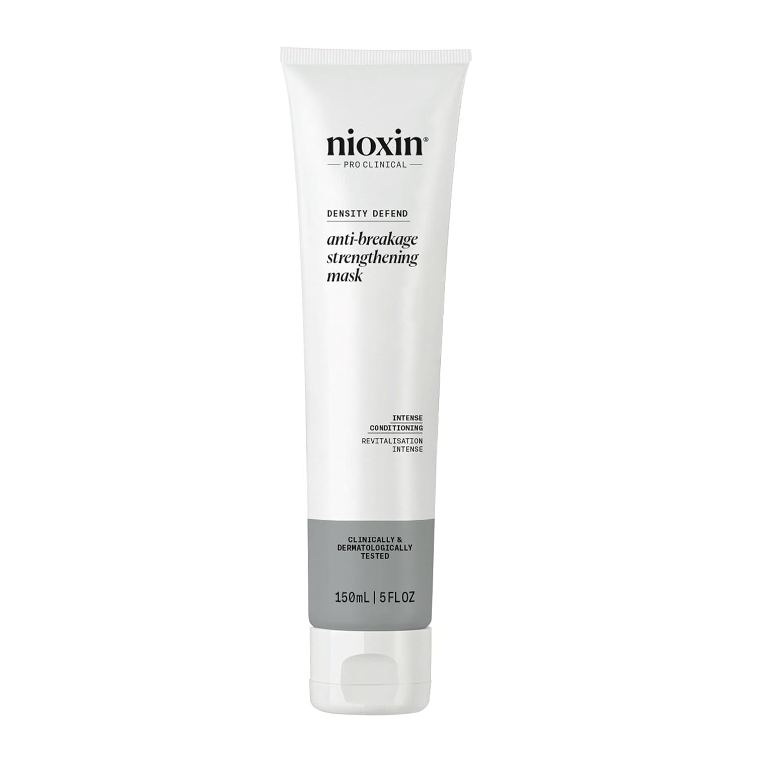 Nioxin Density Defend Anti-Breakage posilující maska na vlasy - Hydratační maska na vlasy proti lámání vlasů, bezoplachová vlasová péče s vitamínem C Naty Shop Hair Mask 150 Ml (1 balení)