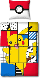 Povlečení pro teenagery a děti, Pikachu, 100% bavlna Povlečení - dětské Naty Shop Výchozí název