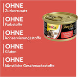 GimCat ShinyCat in Jelly Thunfisch mit Lachs - Nassfutter mit Fisch und Taurin für Katzen - 24 dávek (24 x 70 g)