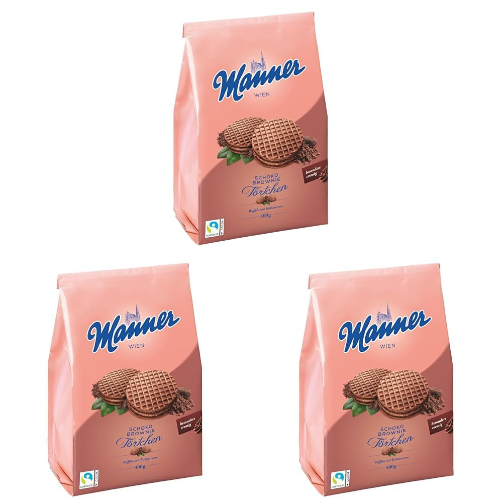 Tarte Manner | Křupavé lískooříškové sušenky | 1 balení (400 g)