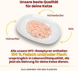 Almo Nature HFC Natural - Mokré krmivo pro dospělé kočky - Kuřecí řízek - 280g, balení 12 ks