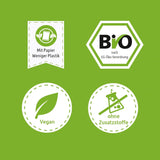 FRECHE FREUNDE Bio jahodové chipsy, mrazem sušené ovocné chipsy, přírodní sušené ovoce nakrájené bez přidaného cukru, veganské, bez laktózy, bez lepku, balení 12 ks (12 x 12 g)