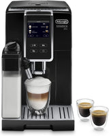 De'Longhi Dinamica Plus ECAM 370.70.B Plně automatický kávovar na espresso s mlékem, cappuccinem a espressem LatteCrema, 3,5palcový TFT barevný dotykový displej a ovládání aplikací, funkce kávy, černá