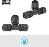 Gardena Micro-Drip Irigation System T-kus 13mm (1/2"): Konektor pro 13mm přívodní potrubí, T-odbočka, automatické zavlažování, opakovaně použitelné (13201-20)