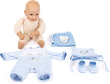 Small Foot Lukas Doll, včetně odnímatelného oblečení, dudlíku a měkké přikrývky, hraní rolí, 11238