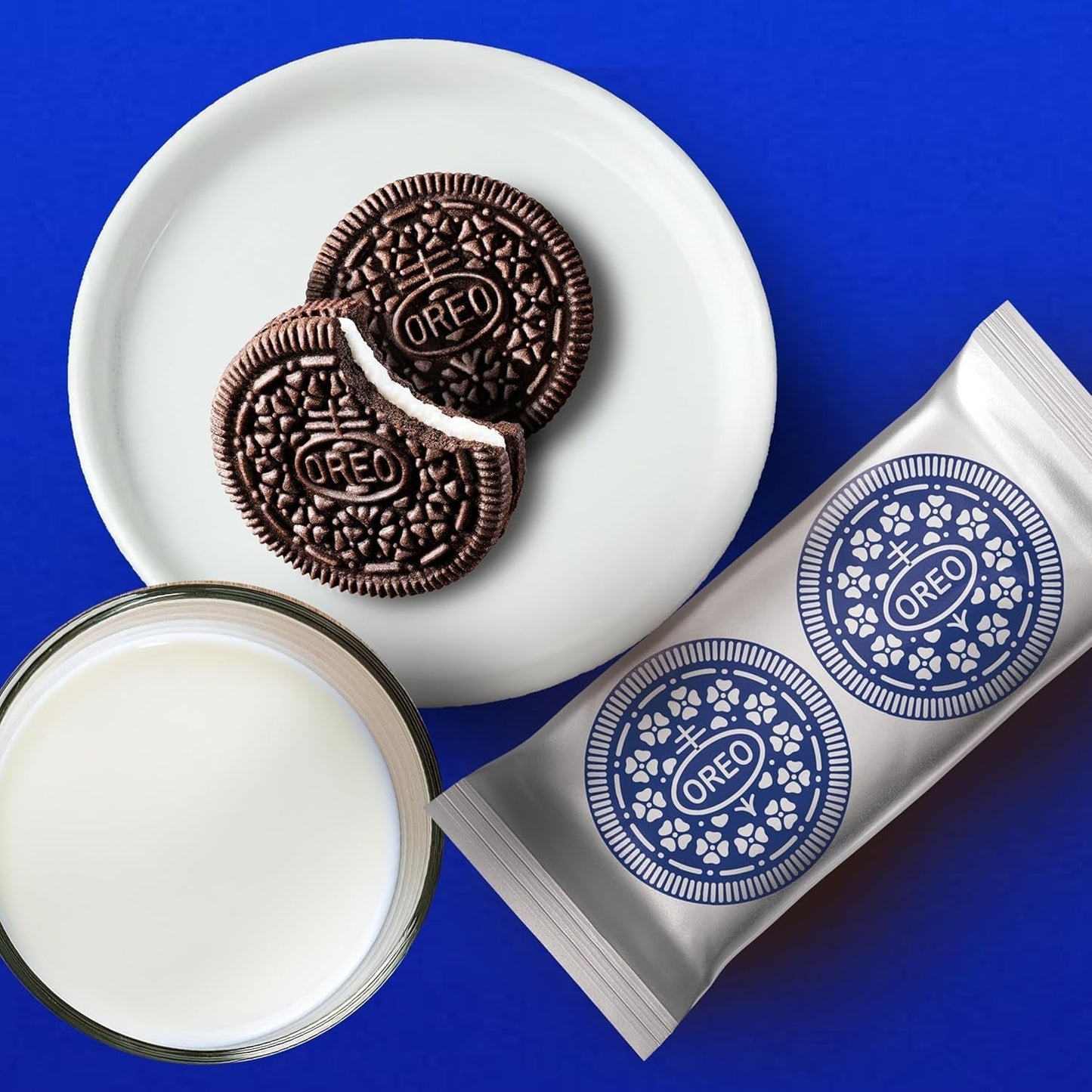 OREO Original - Křupavé sušenky s kakaem a lahodnou krémovou náplní s příchutí vanilky - 32 x 44g