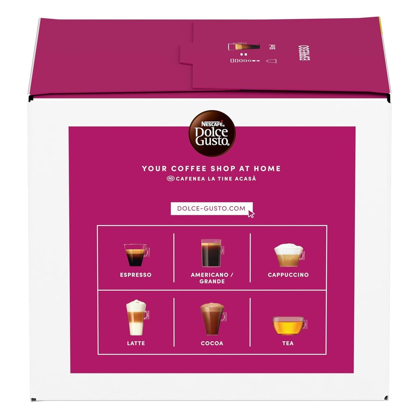 NESCAFÉ DOLCE GUSTO Espresso Kaffeekapseln 3er Vorratspack (3 x 30 kapslí)