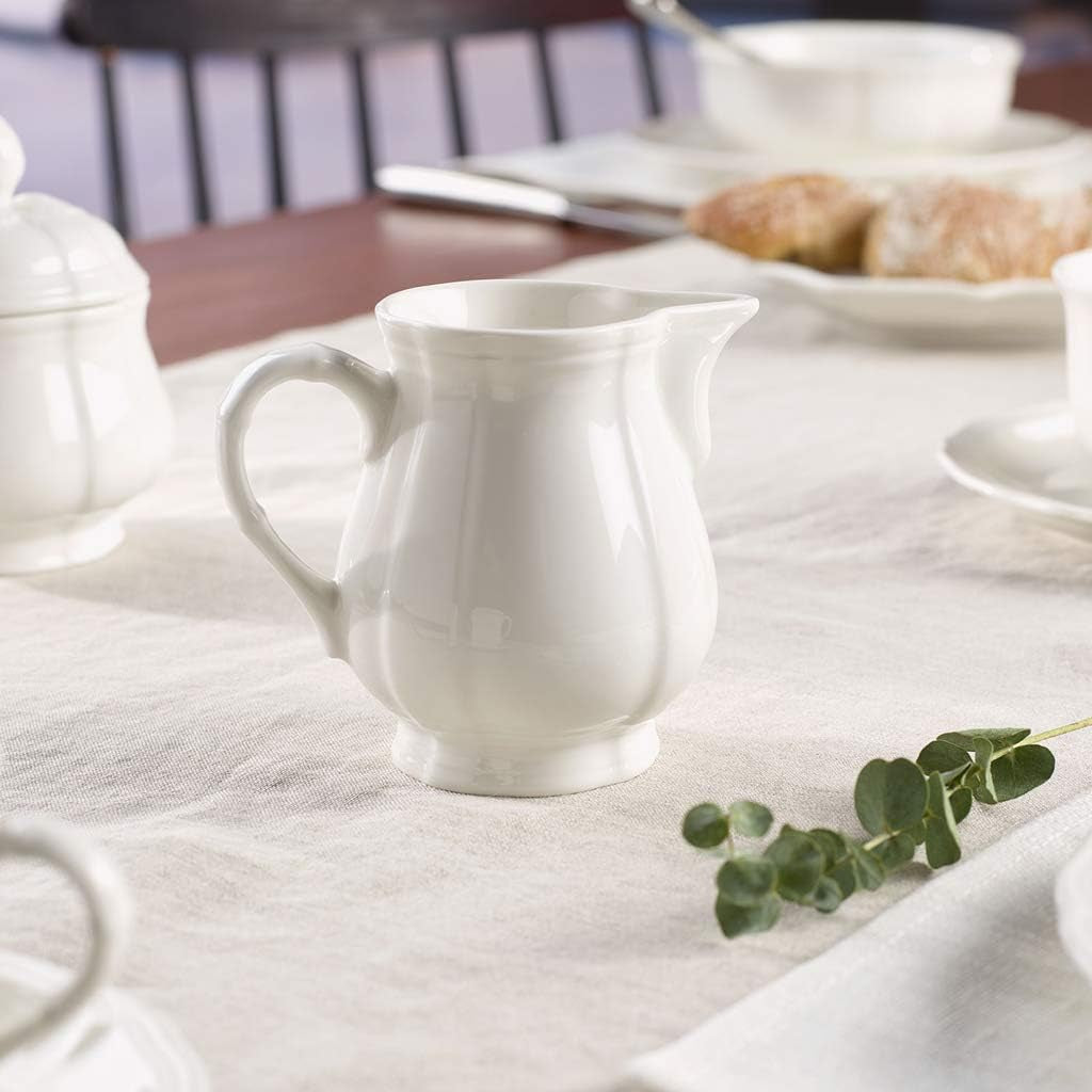 Villeroy & Boch Manoir hrnek na mléko, 250 ml, výška: 9,1 cm, prémiový porcelán, bílá