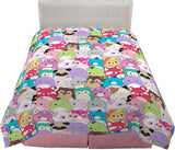 Povlečení Franco Squishmallows, měkké mikrovlákno, pro manželské postele Přikrývky a přikrývky Naty Shop Full Ceiling Full