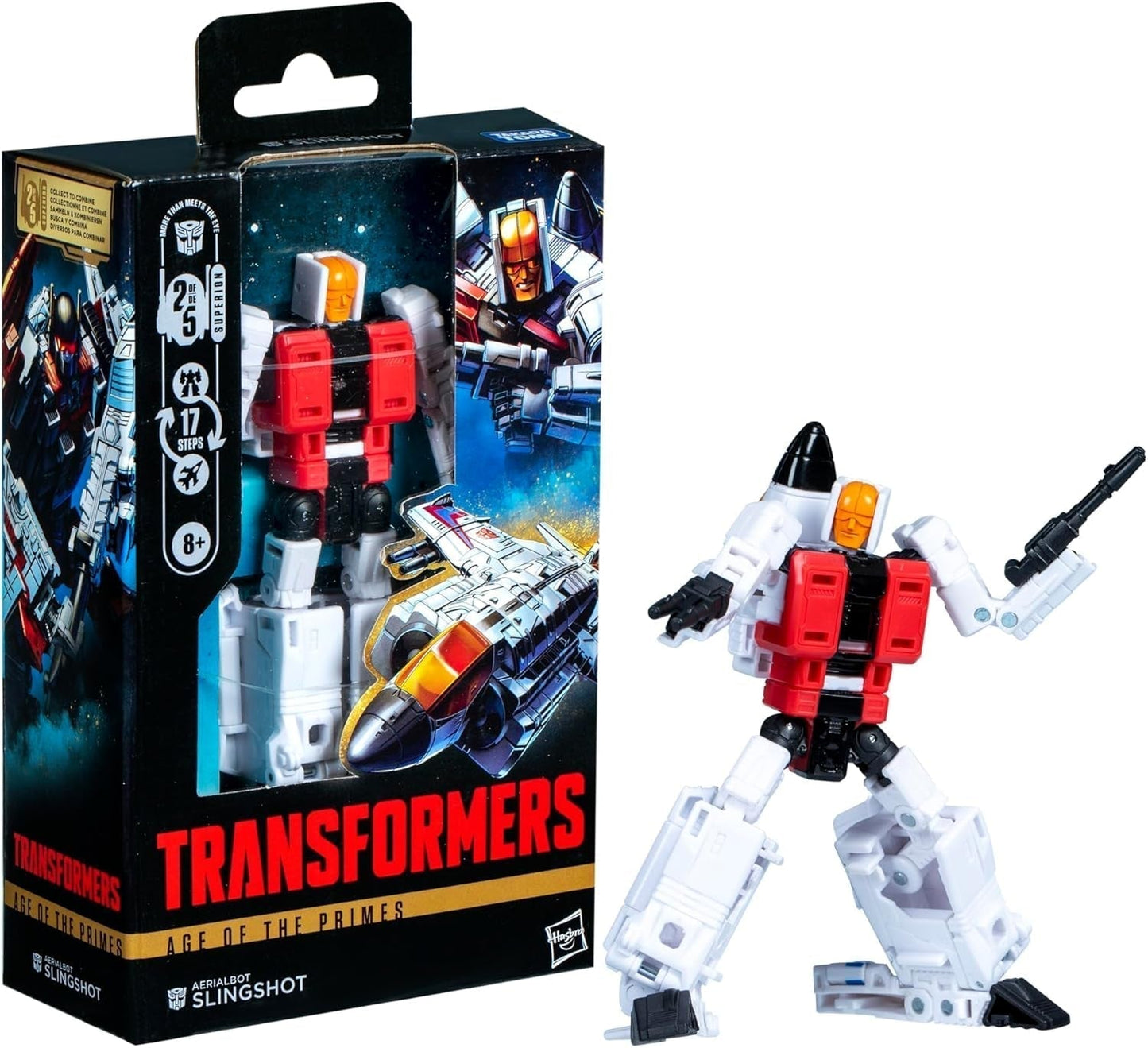 Transformers Age of the Primes třídy Deluxe Aerialbot Slingshot Akční figurka Akční figurky Naty Shop