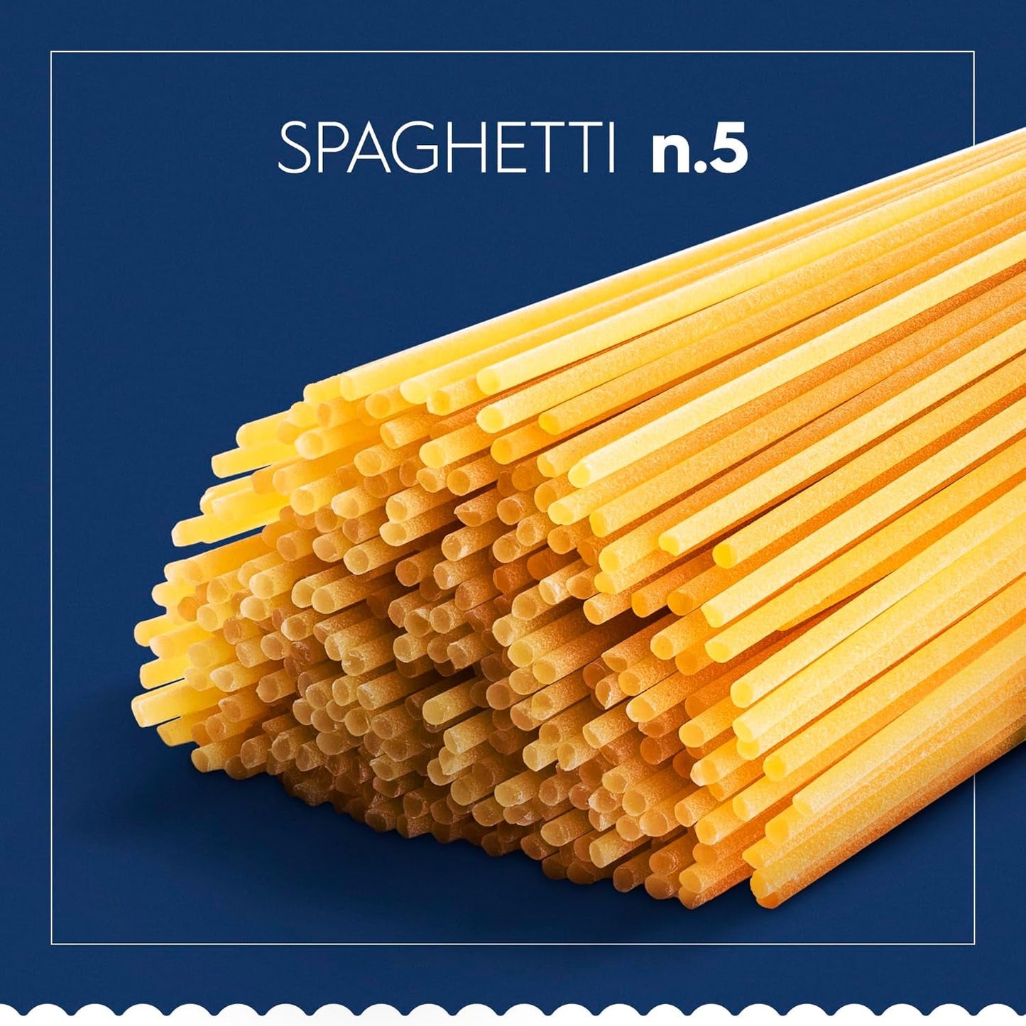 Barilla Pasta Klassische Spaghetti n.5 aus vysoce kvalitní Hartweizen immer al dente, (1 x 500 g), bez chuti