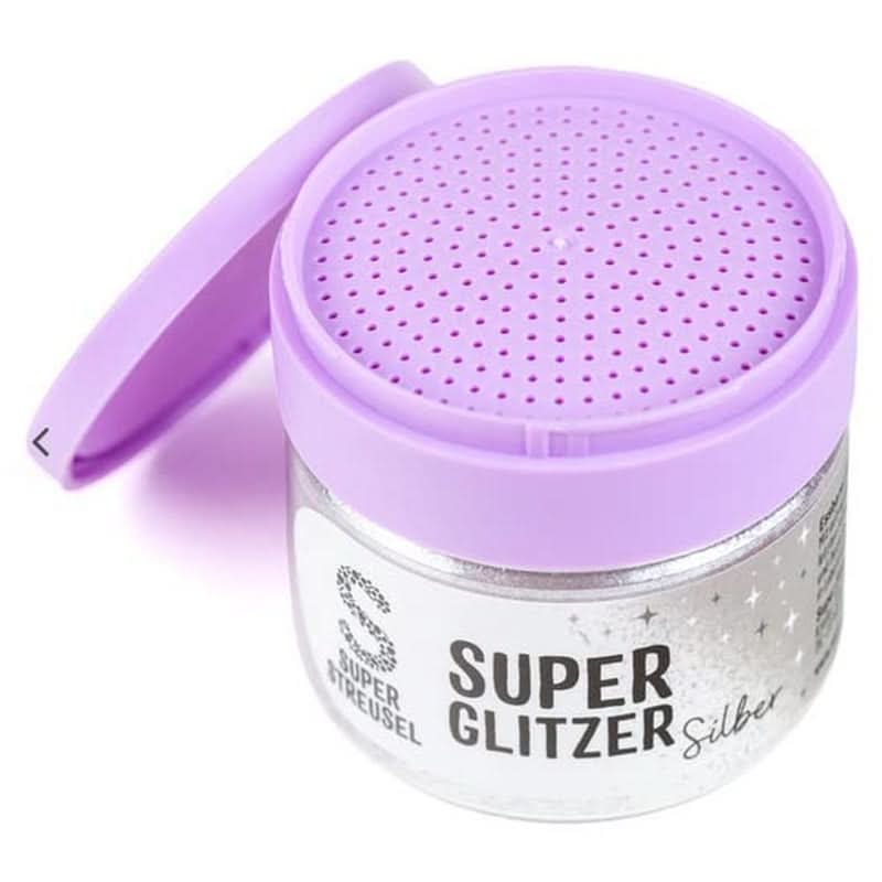 Super Streusel, Super Glitter Powder Gold, třpytivý prášek, zlato, 10 gramů Glitter Naty Shop