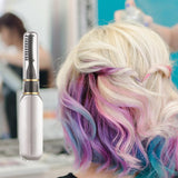 Hair Dye Stick - Dočasná barva na vlasy Křída Netoxický omyvatelný hřeben pro dívky Řasenka na vlasy Sada barev na vlasy Bílá Naty Shop Barva na vlasy