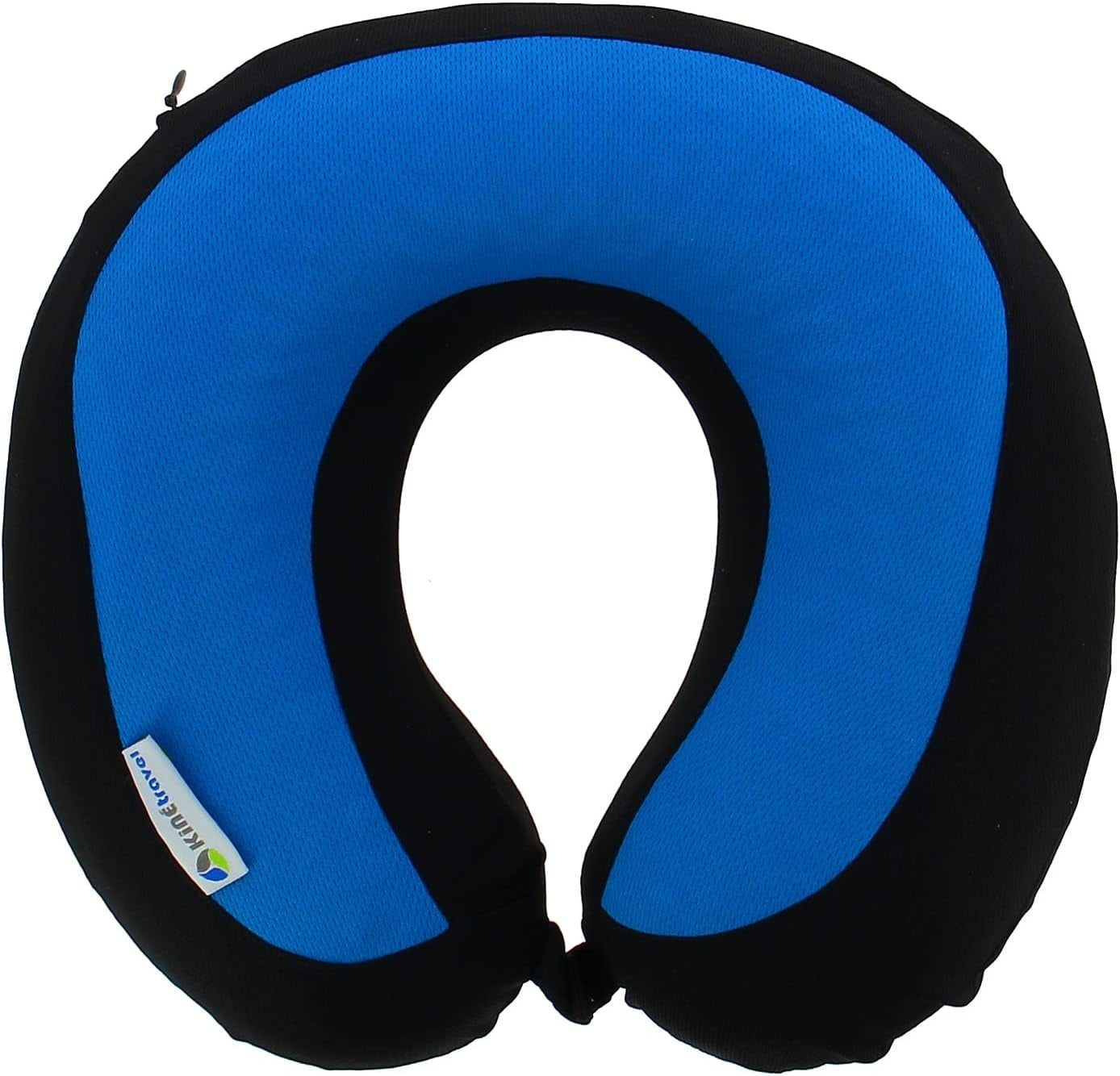 Kine Travel 169803 Gelový polštář na krk Physio Schválený Ergonomický cestovní polštář Černomodré cestovní polštáře Naty Shop Výchozí název