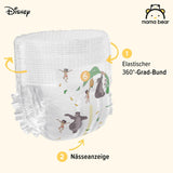 Značka Amazon: Mama Bear Disney Velikost 6 (15+ kg) – měsíční balení, bílá, 120 kusů (2 balení po 60)