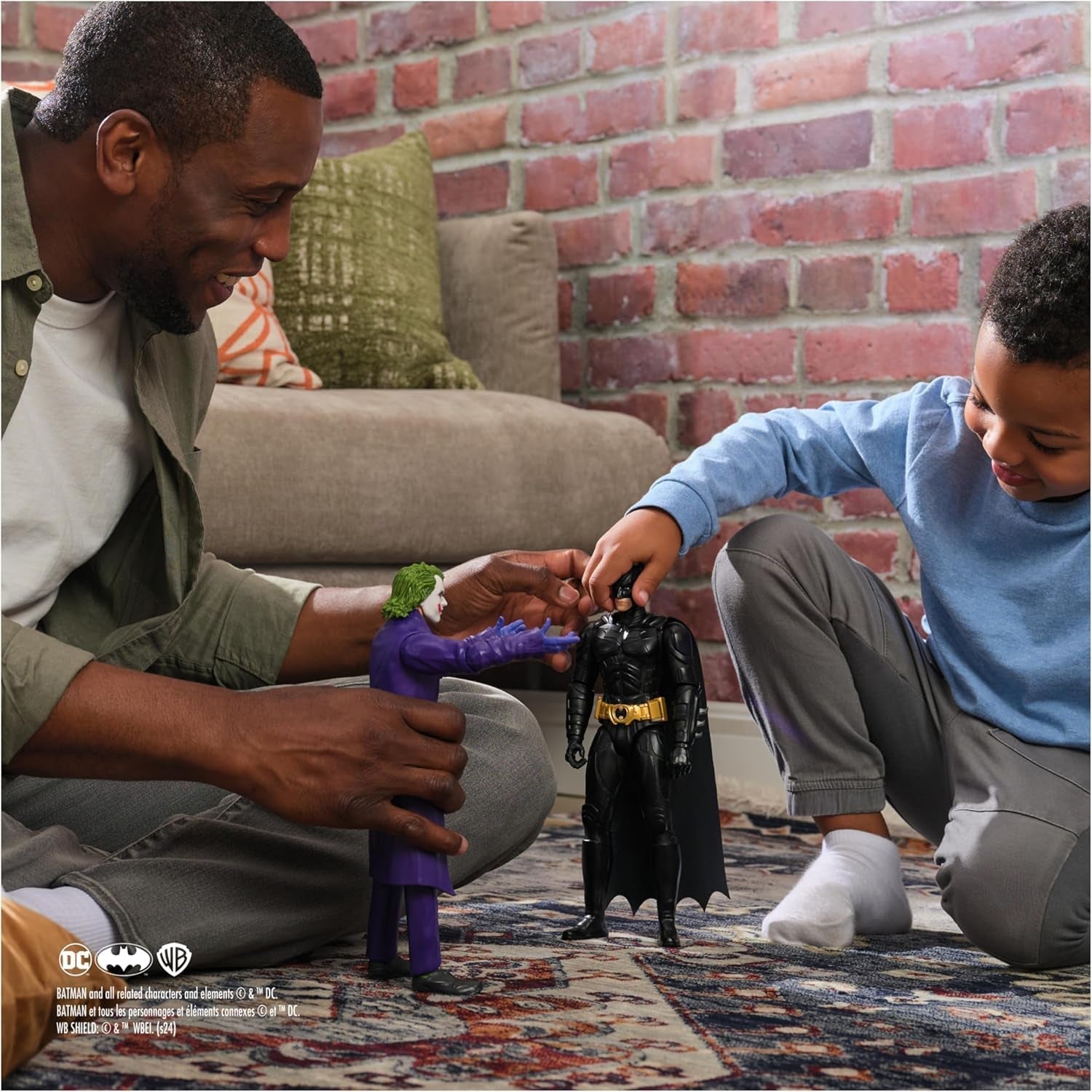 DC Comics the Dark Knight - Akční figurka Joker Známá z legendární trilogie Temný rytíř ve 30 cm. Od 3 let Akční figurky Naty Shop