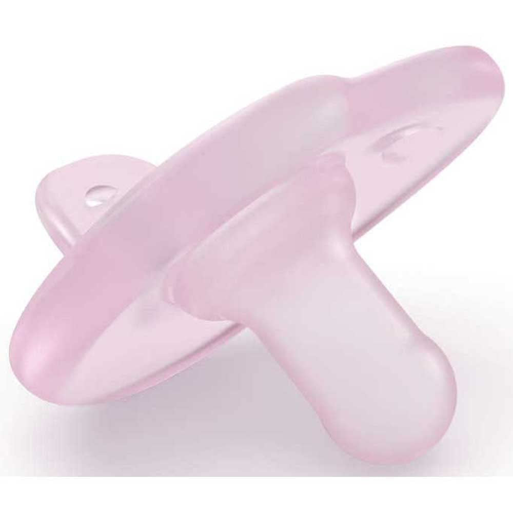 Philips AVENT Soothie - dudlík bez BPA pro děti ve věku 0-6 měsíců, růžový/světle růžový (model SCF099/22)