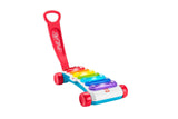 Fisher-Price Light-up obří xylofon - elektronický hudební nástroj na tahání písniček s učebním obsahem, pro děti, batolata od 9 měsíců, vícebarevná, verze: francouzská, HJK40 Jucarii Bebe Naty Shop Nu Italiano, Multilingue