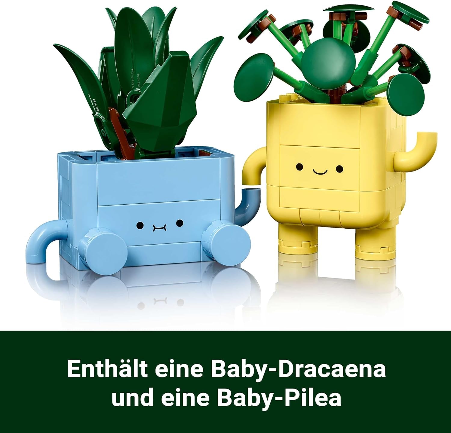LEGO Botanicals Happy Plants - DIY sada pro děti se 2 umělými květinami a 2 barevnými květináči s kreslenými obličeji - Tip na dárek pro dívky od 9 let - 10349 Besuche stavebnice v LEGO-Store