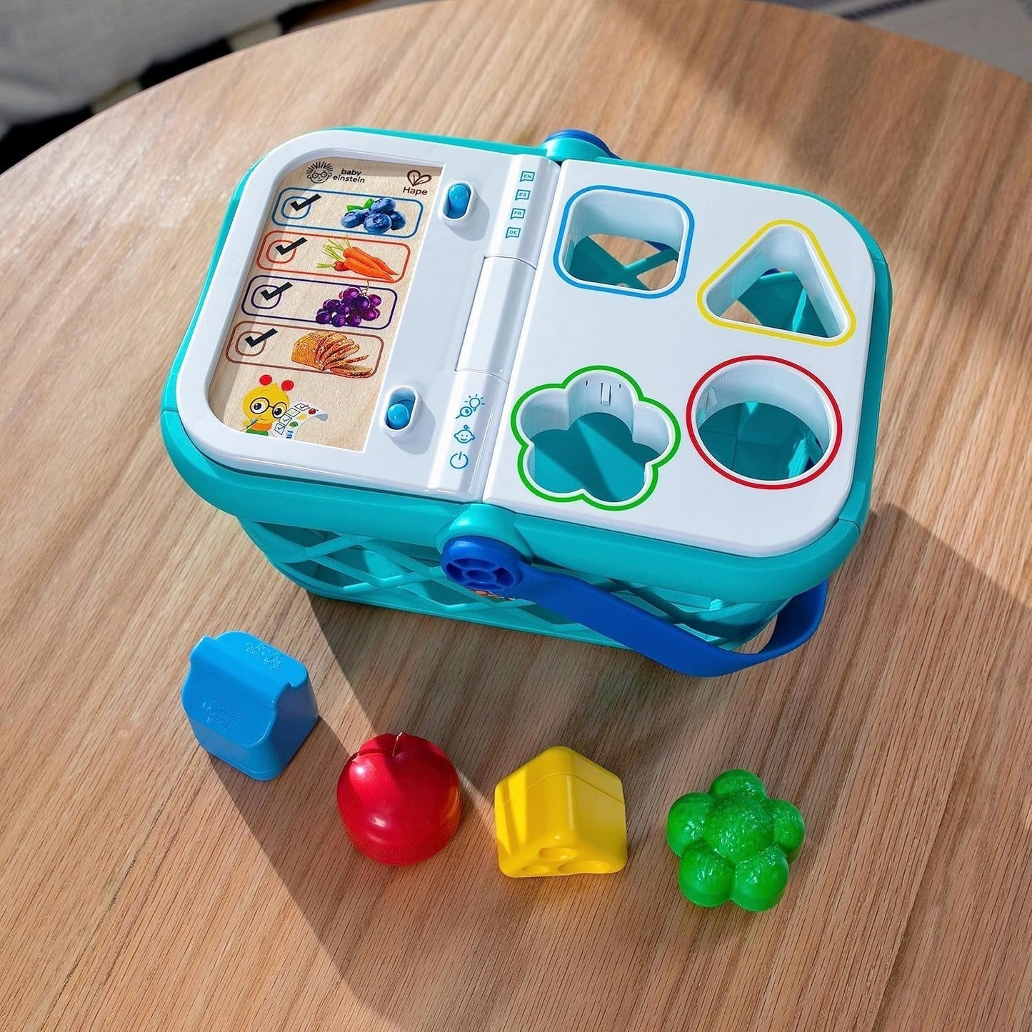 Hračka Baby Einstein + Hape Magic Touch Register Předstírejte, že odhlásíte, se skutečnými zvuky a hudbou, od 9 měsíců a více Bebe Toys Naty Shop