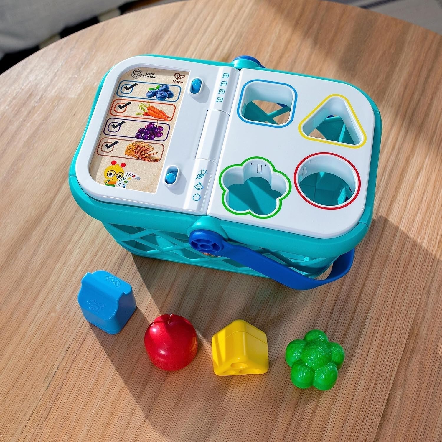 Hračka Baby Einstein + Hape Magic Touch Register Předstírejte, že odhlásíte, se skutečnými zvuky a hudbou, od 9 měsíců a více Bebe Toys Naty Shop