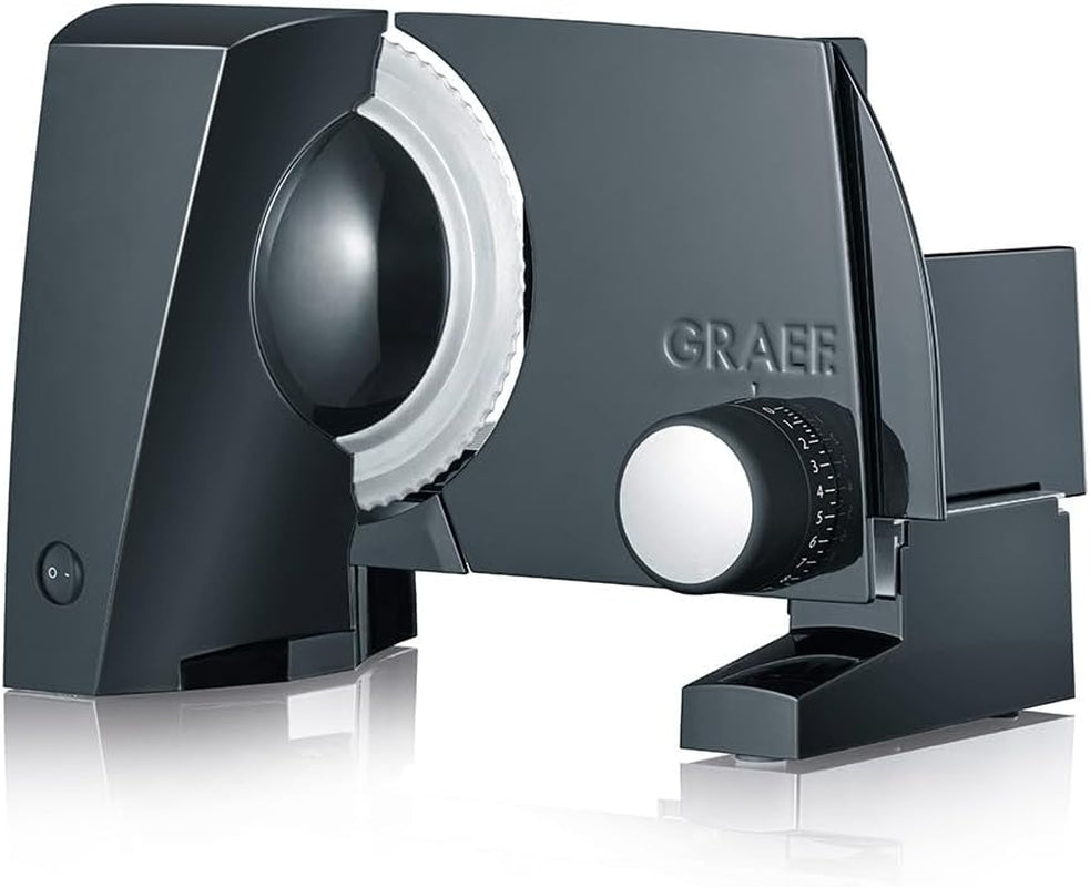 GRAEF Sliced Kitchen S10002, univerzální kráječ Rasnite a Slicers Naty Shop Black