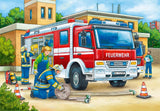 Ravensburger Puzzle pro děti - 07574 Policie a hasiči - Puzzle pro děti od 3 let, s 2X12 dílky Puzzle Naty Shop