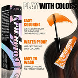 Green Temporary Hair Dye - 14ml Hair Chalk Barva na vlasy, Smývatelná zelená tyčinka na barvení vlasů, Instant Color Hair Chalk, Carnival Chalk Barva na vlasy pro Vánoce Halloween, Karneval, Cosplay Barva na vlasy Naty Shop