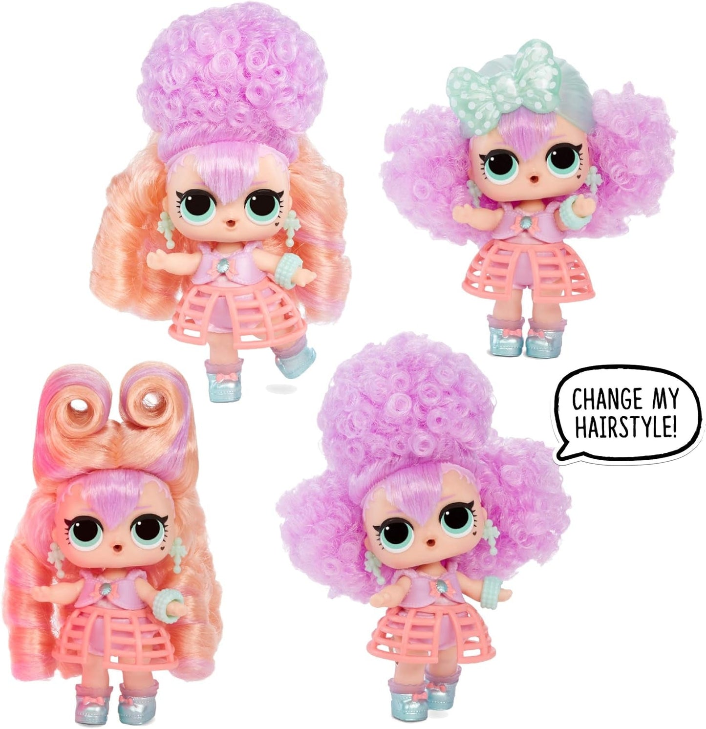 Sběratelské panenky LOL Surprise pro dívky - S 15 různými překvapeními a účesy - #Hairvibes Dolls