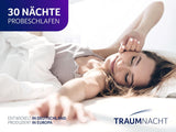 Ortopedický zádový/bederní polštář Traumnacht s viskoelastickým pěnovým jádrem a mikroflísovým potahem šetrným k pokožce, certifikován Oeko-Tex, vyrobený podle německých standardů kvality