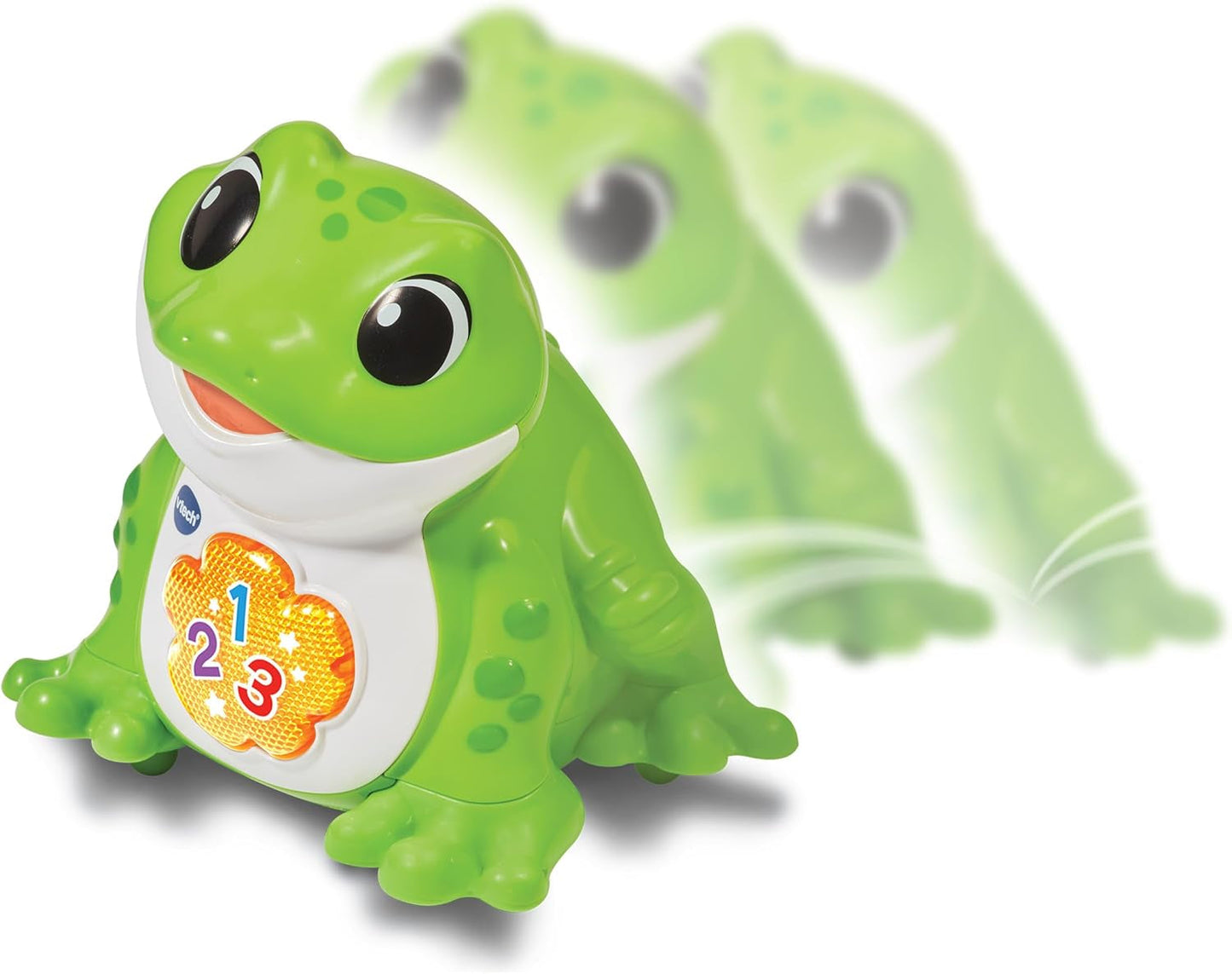 Vtech Baby Jumping Frog - Mluvící skákací žába se 3 písničkami a 12 písničkami - Pro děti ve věku 12-36 měsíců Baby Toys Naty Shop