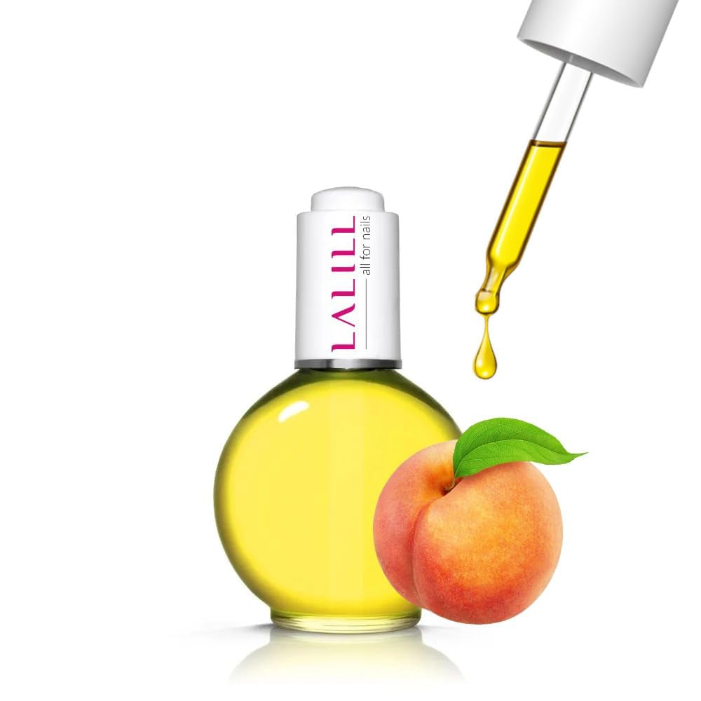 LALILL Olej na nehtovou kůžičku 75 ml - Himbeere Nagelpflegeöl - Nagelöl Pflege Für Nägel Nagelhaut - SPA Maniküre Naildesign Hände - Vegan - S pipetou