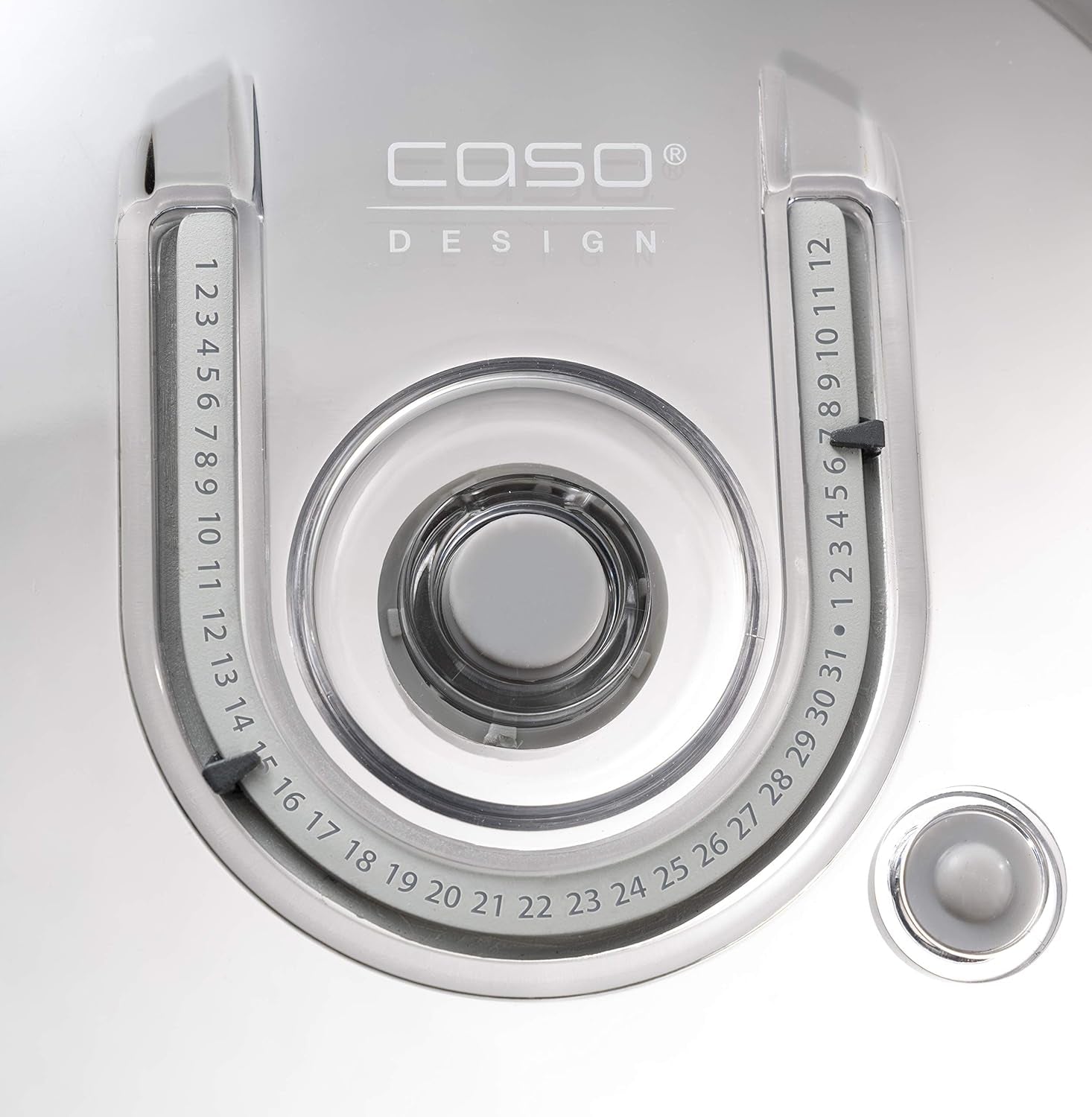 Caso VacuBoxx E-Set - 4 extrémně stabilní čtvercové vakuové nádoby a sada vakuových nádob, nádoby odolné proti rozbití a mytí v myčce, 3 vakuové nádoby na potraviny a tekutiny citlivé na tlak Naty Shop
