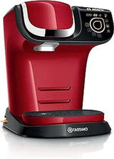 Espresso kávovar Tassimo My Way se 2 kapslemi TAS6502 s vodním filtrem, 70+ nápojů, přizpůsobení nápojů, rozmanitost kávy, snadné vaření, 1500 W, černá